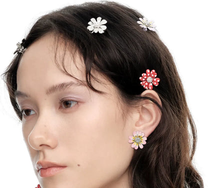 Daisy Flower Hair Clip
