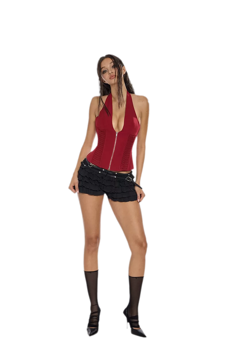 Ballet Layered Ruffle Shorts