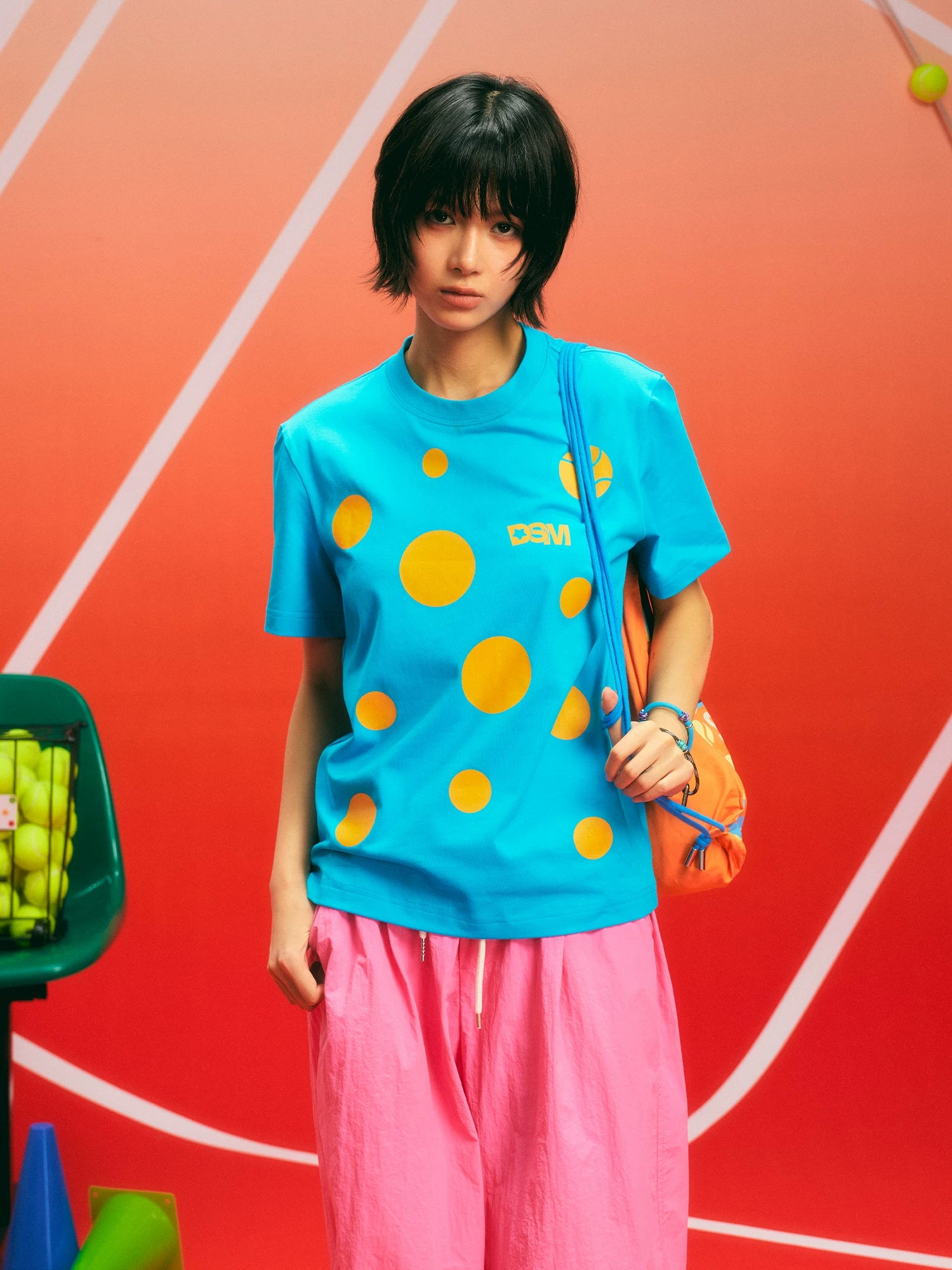 Sorona Irregular Polka-Dot T-Shirt