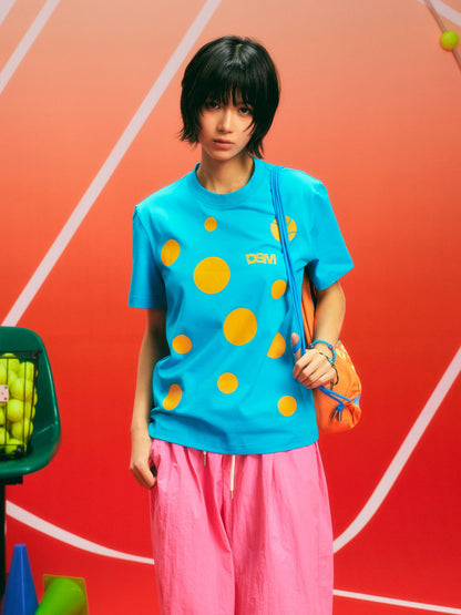Sorona Irregular Polka-Dot T-Shirt
