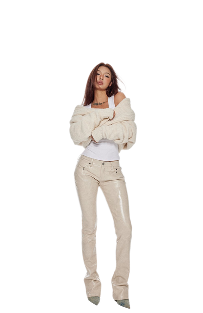 Oversized Shawl Knit Cardigan