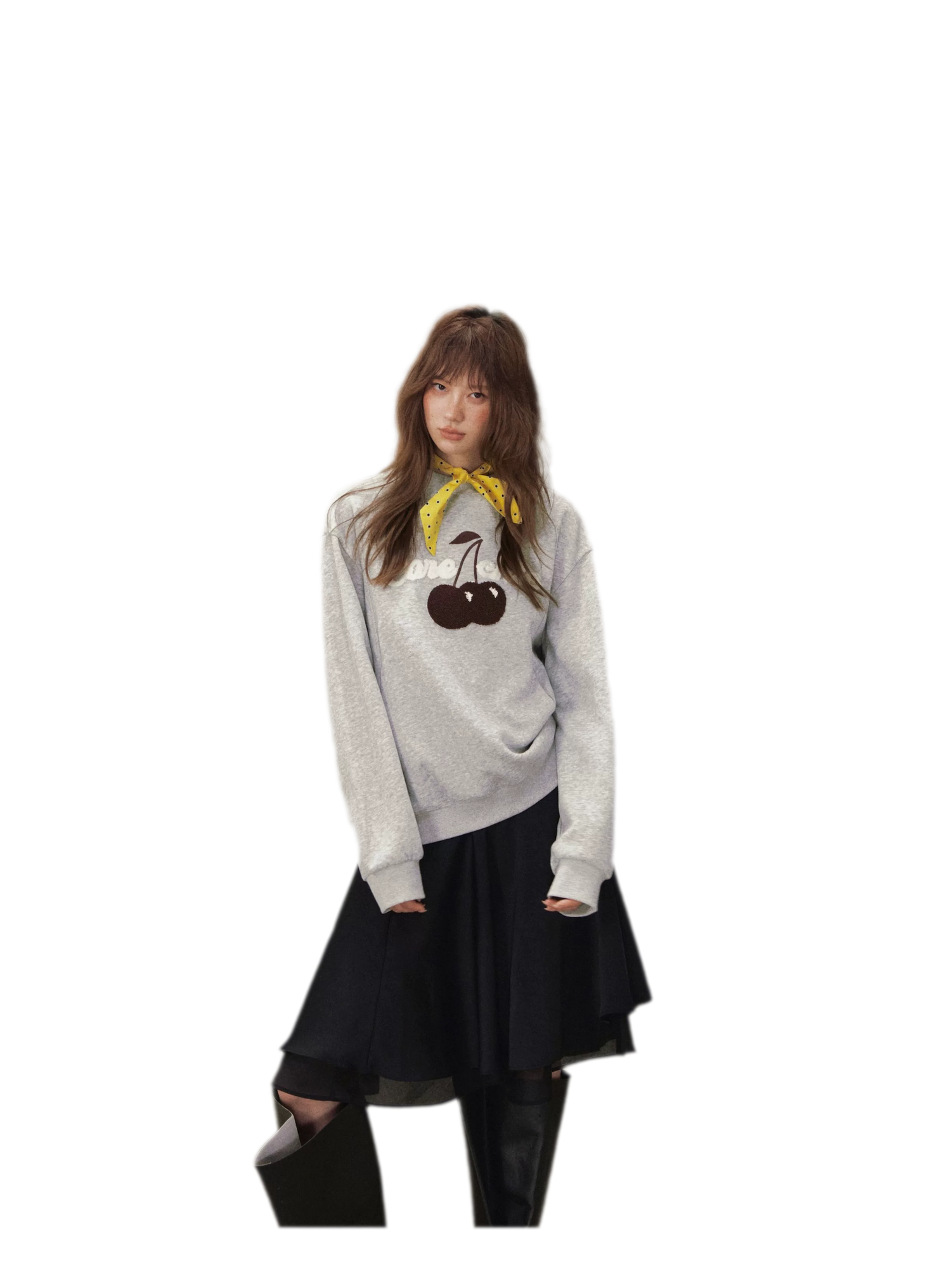 Cherry Letter Sweatshirt