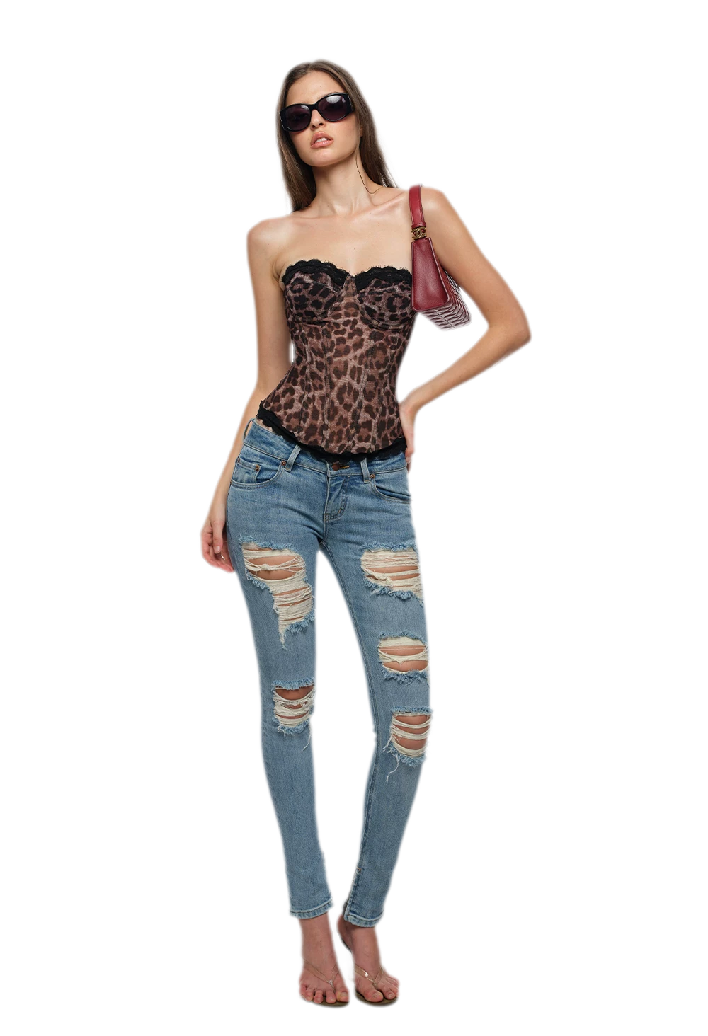 Low Rise Skinny Jeans