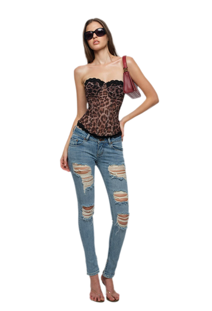 Low Rise Skinny Jeans