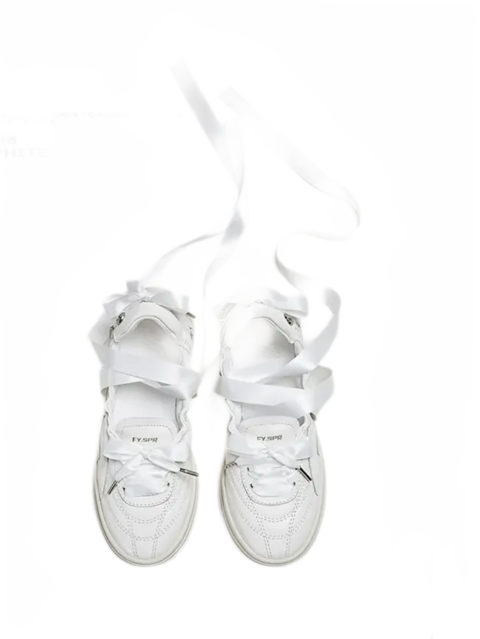 Ballet Ribbon Tie Shoes