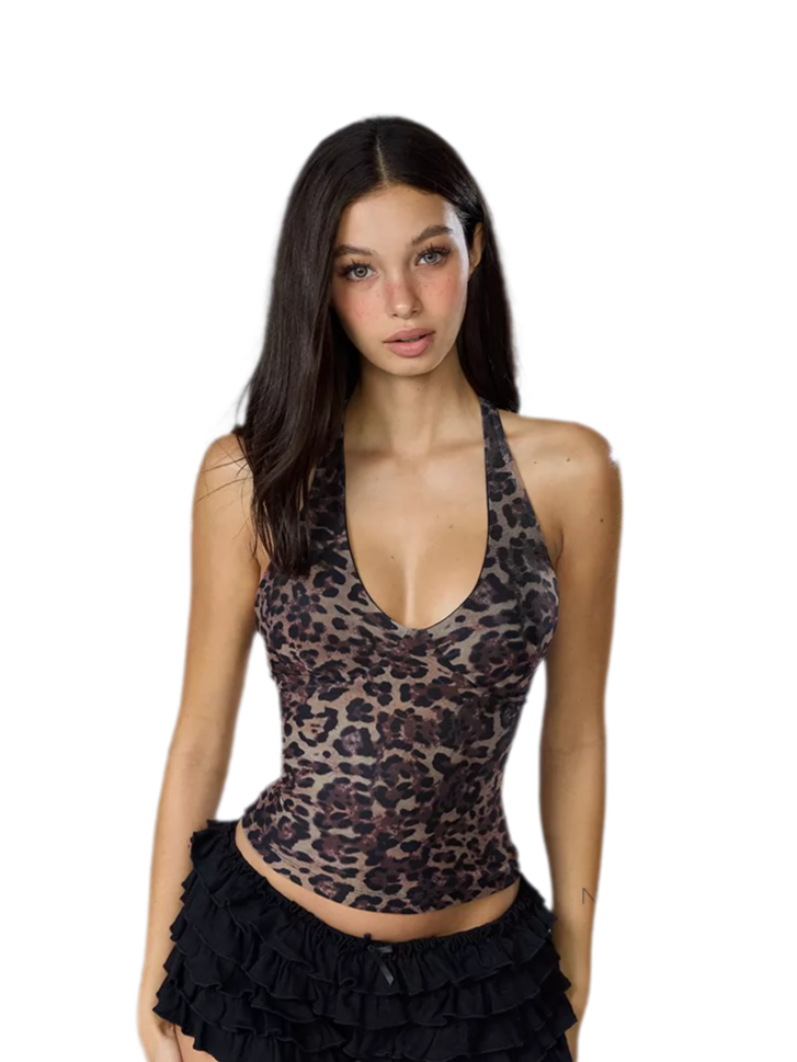 Leopard Racerback Cami