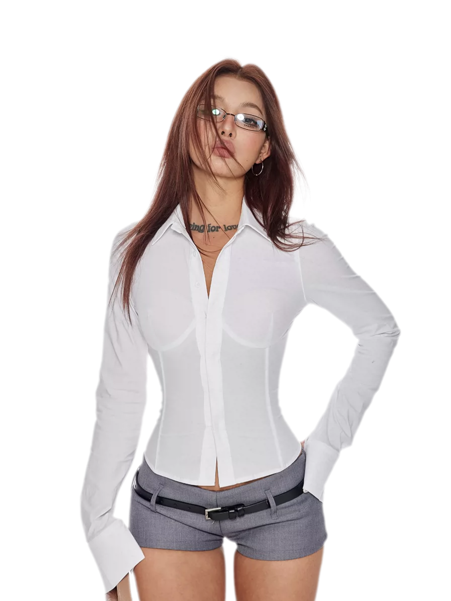 Corset Tie Shirt