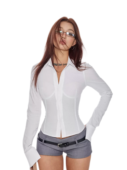 Corset Tie Shirt