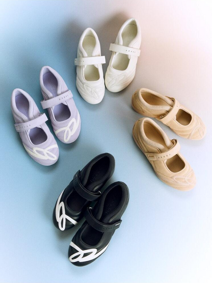 Sporty Open Mary Jane Shoes