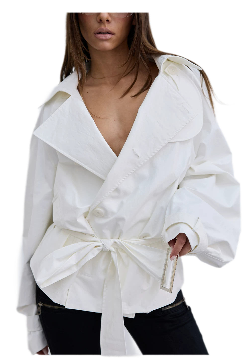 Waxed Trench Coat