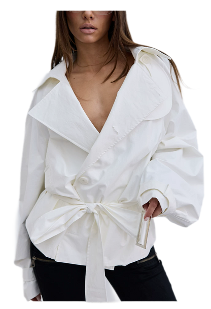 Waxed Trench Coat
