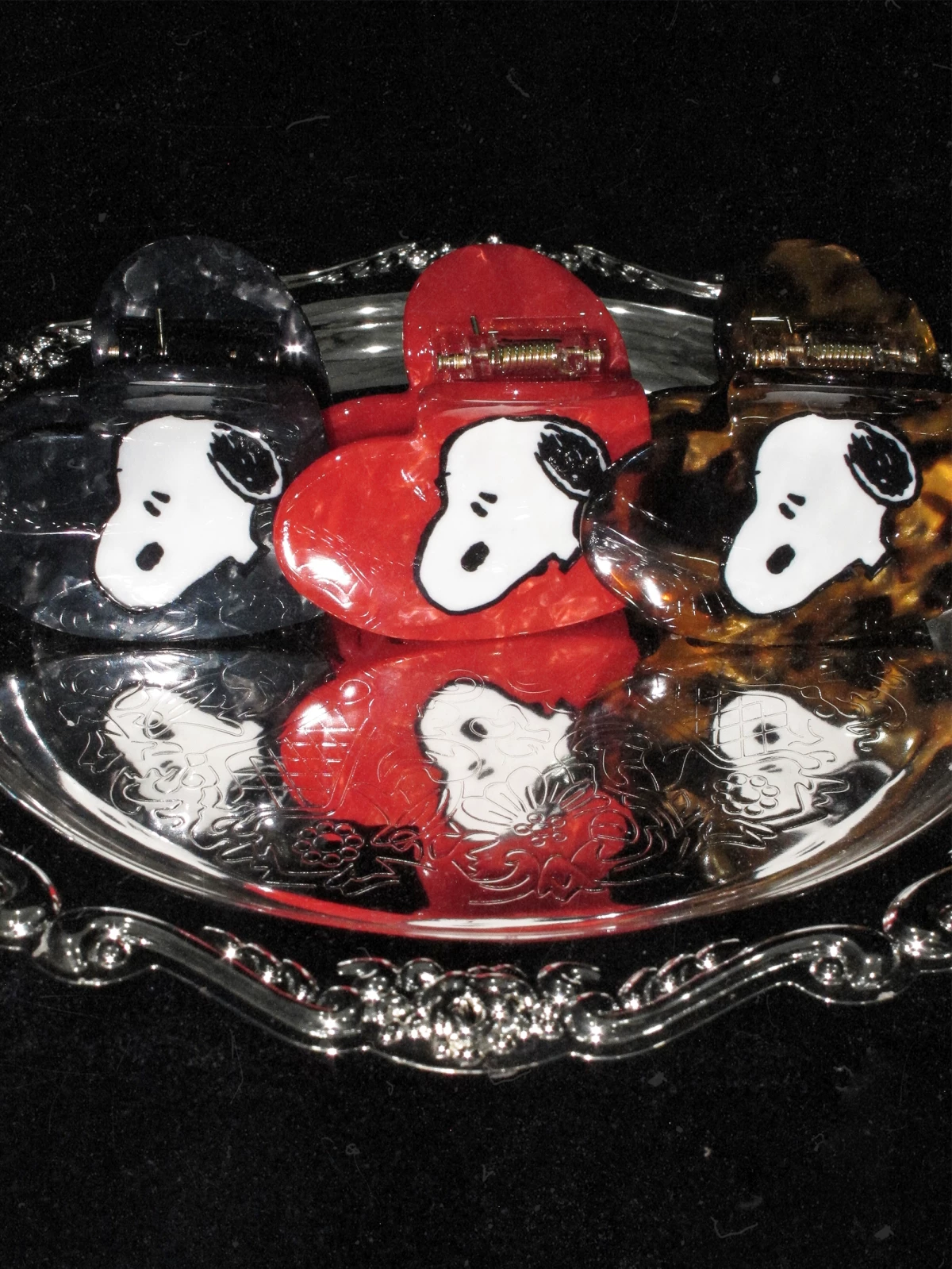 Acetate Snoopy Hair Accessories