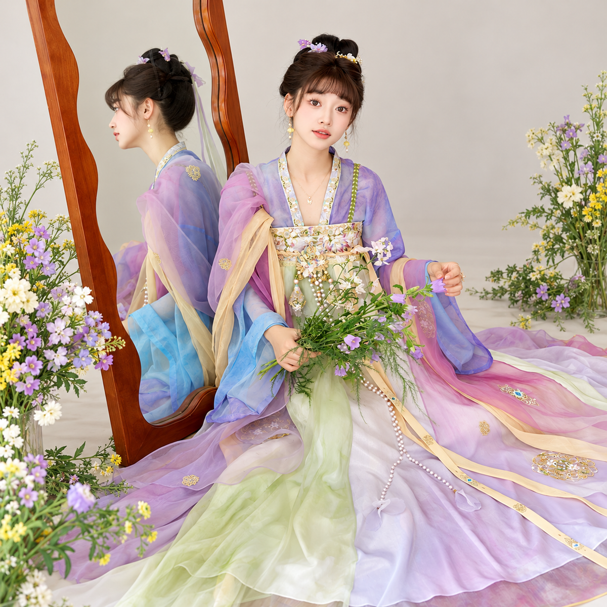 寻香三千-成都博物馆联名 Three Thousand Fragrances Tang-Style Chest-High