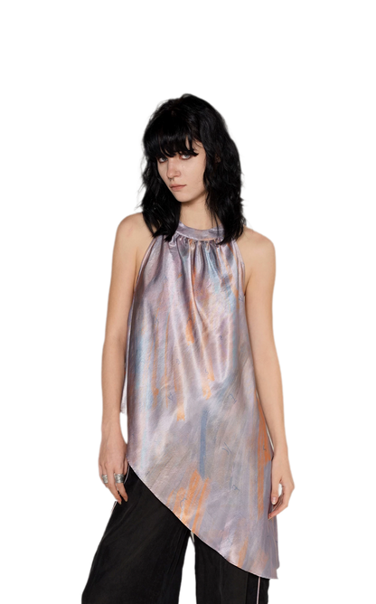 Dawn Print Halter Top