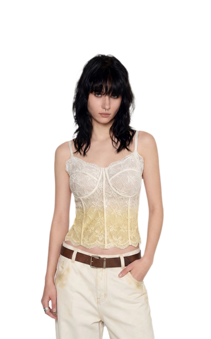 Lace Waist-Slim Cami