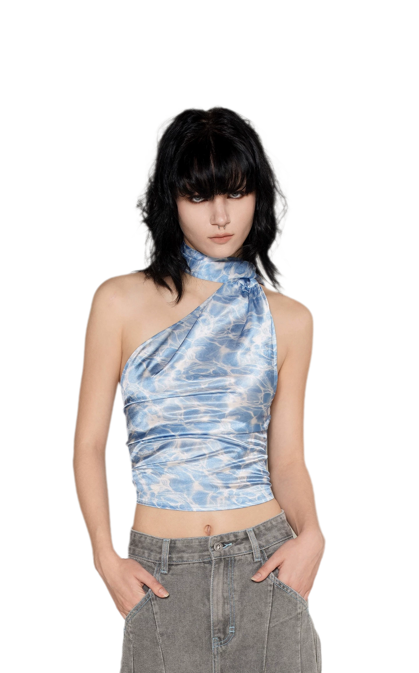 Asymmetric One-Shoulder Top
