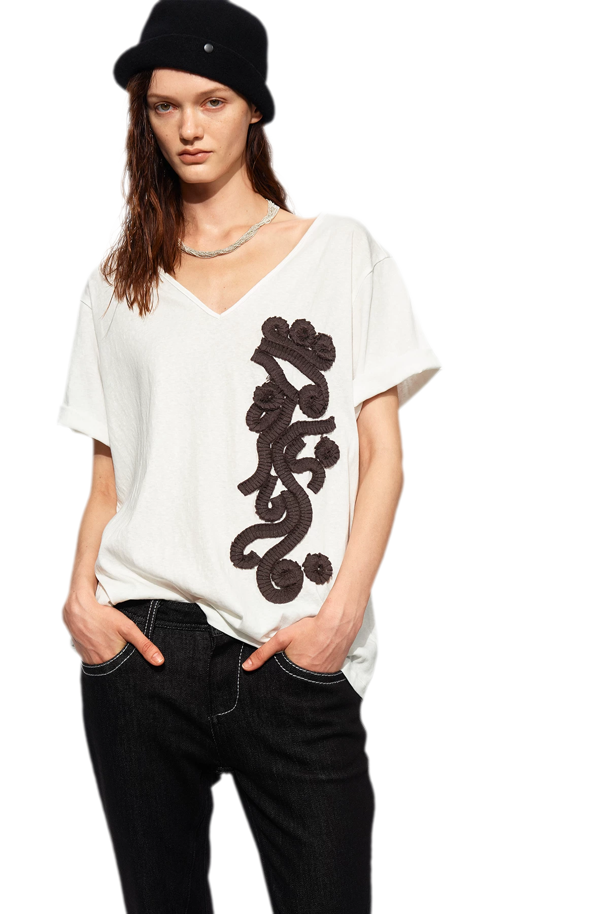 Vintage V-Neck T-Shirt