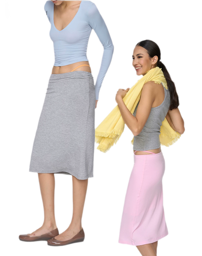 Fishtail Midi Skirt