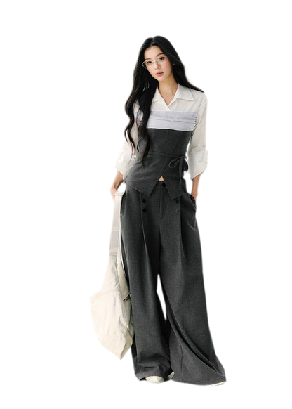 Minimal High Waist Trousers