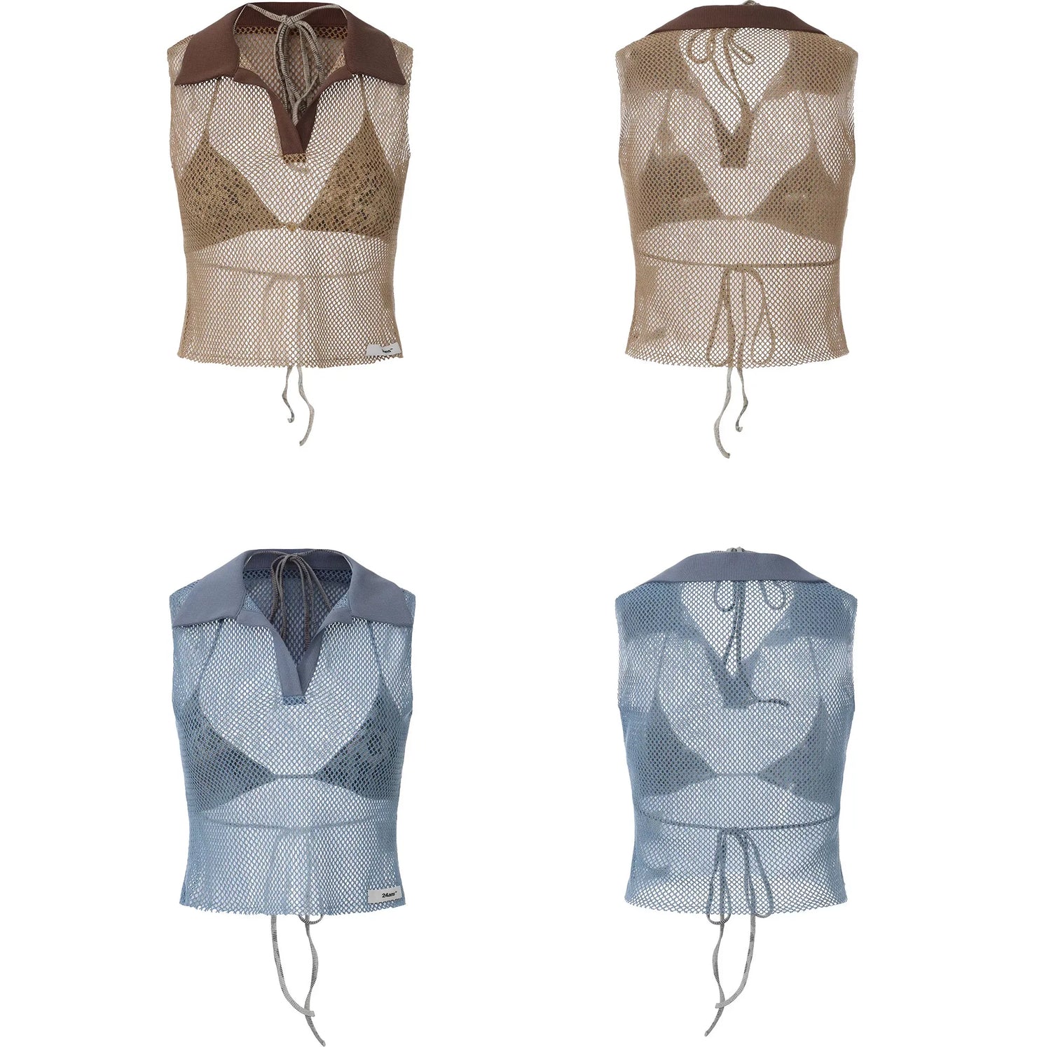 Mesh Polo Tank Set