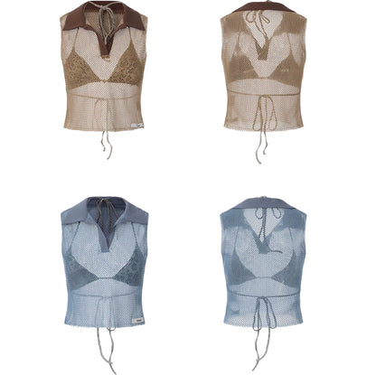 Mesh Polo Tank Set