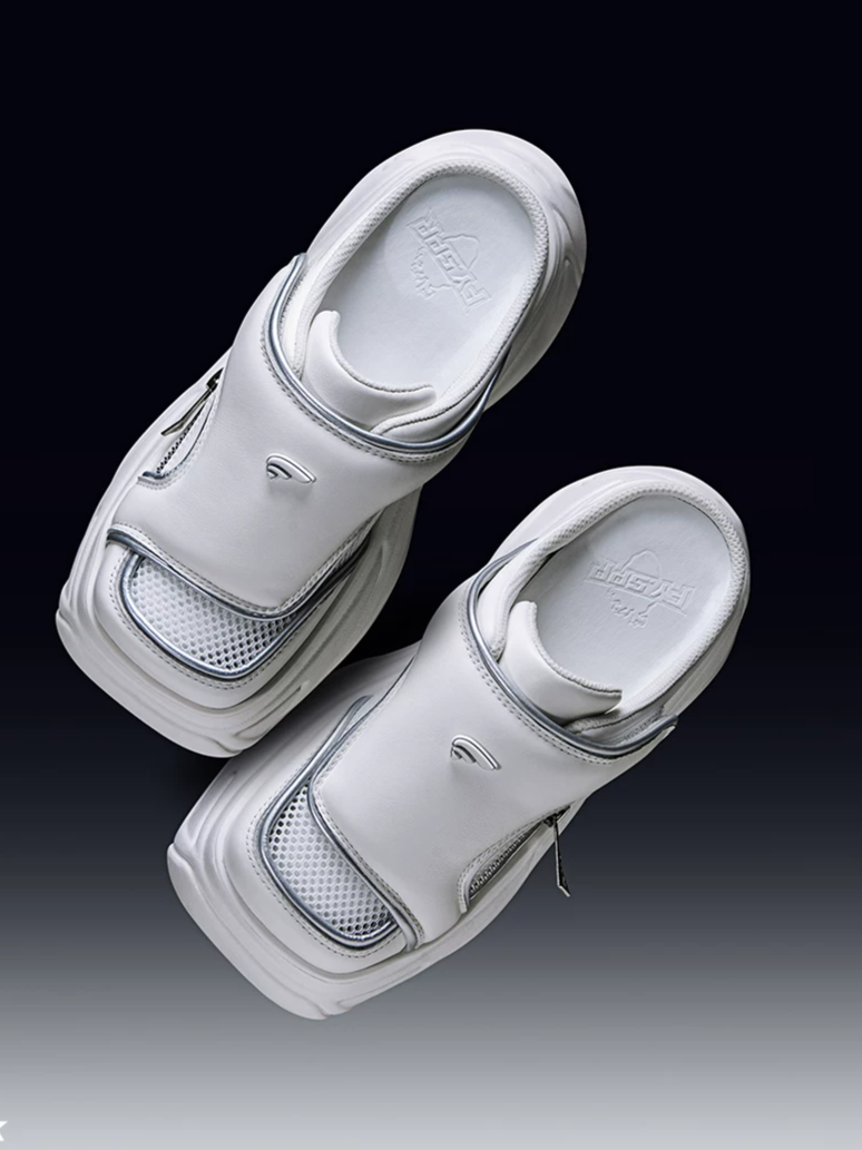 Thick Sole Mule Sandals