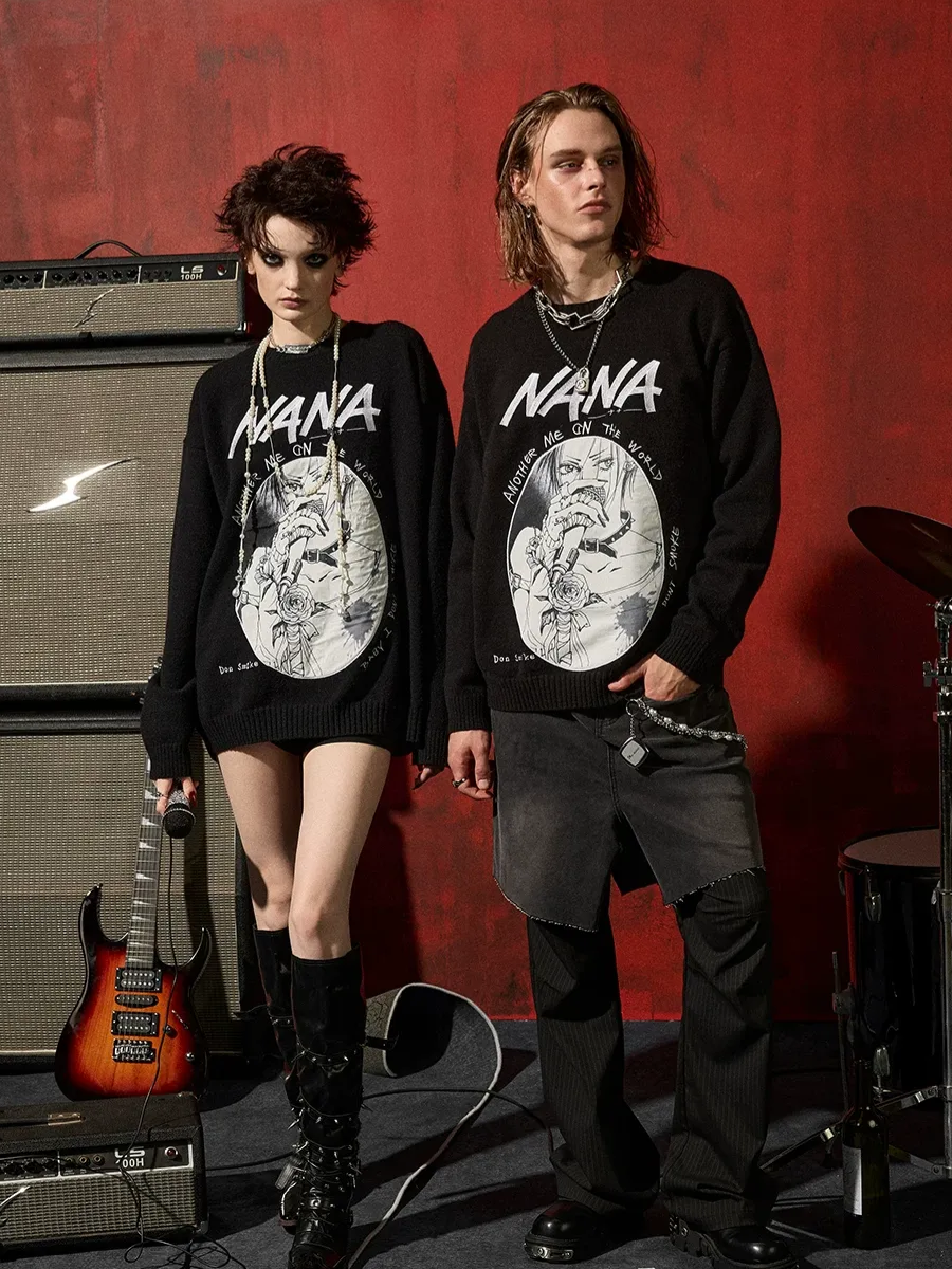 DSM X NANA Appliqué Crewneck Sweater