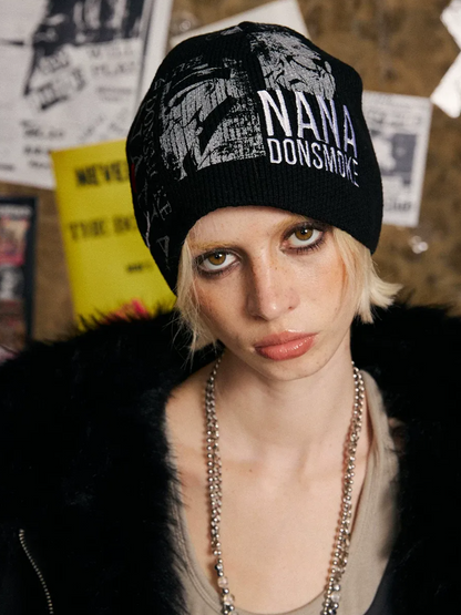 DSM X NANA Graphic Knit Beanie