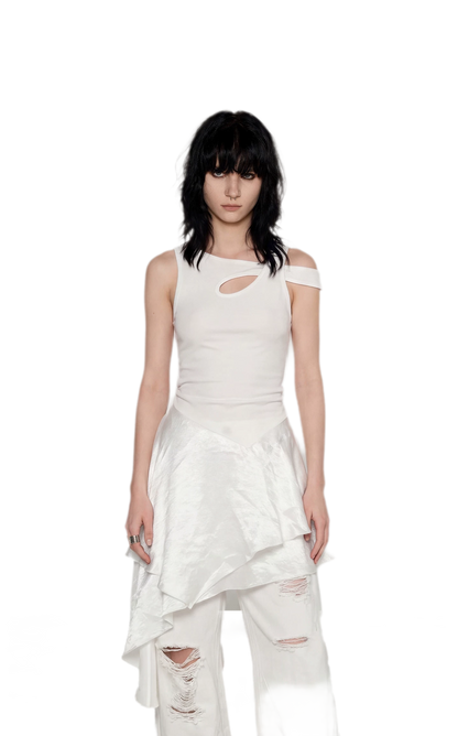 Asymmetric Layered Dress