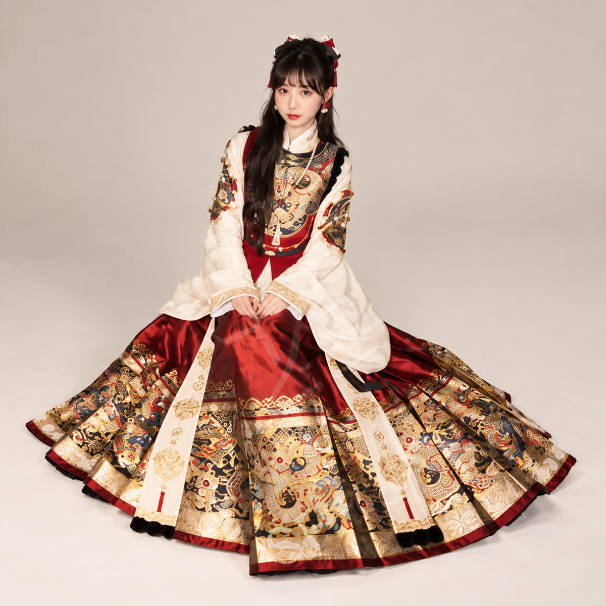 瑞龙启岁 Auspicious Dragon New Year Jacquard