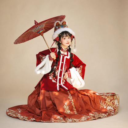 岁岁年年 Phoenix Brocade Mamian Set