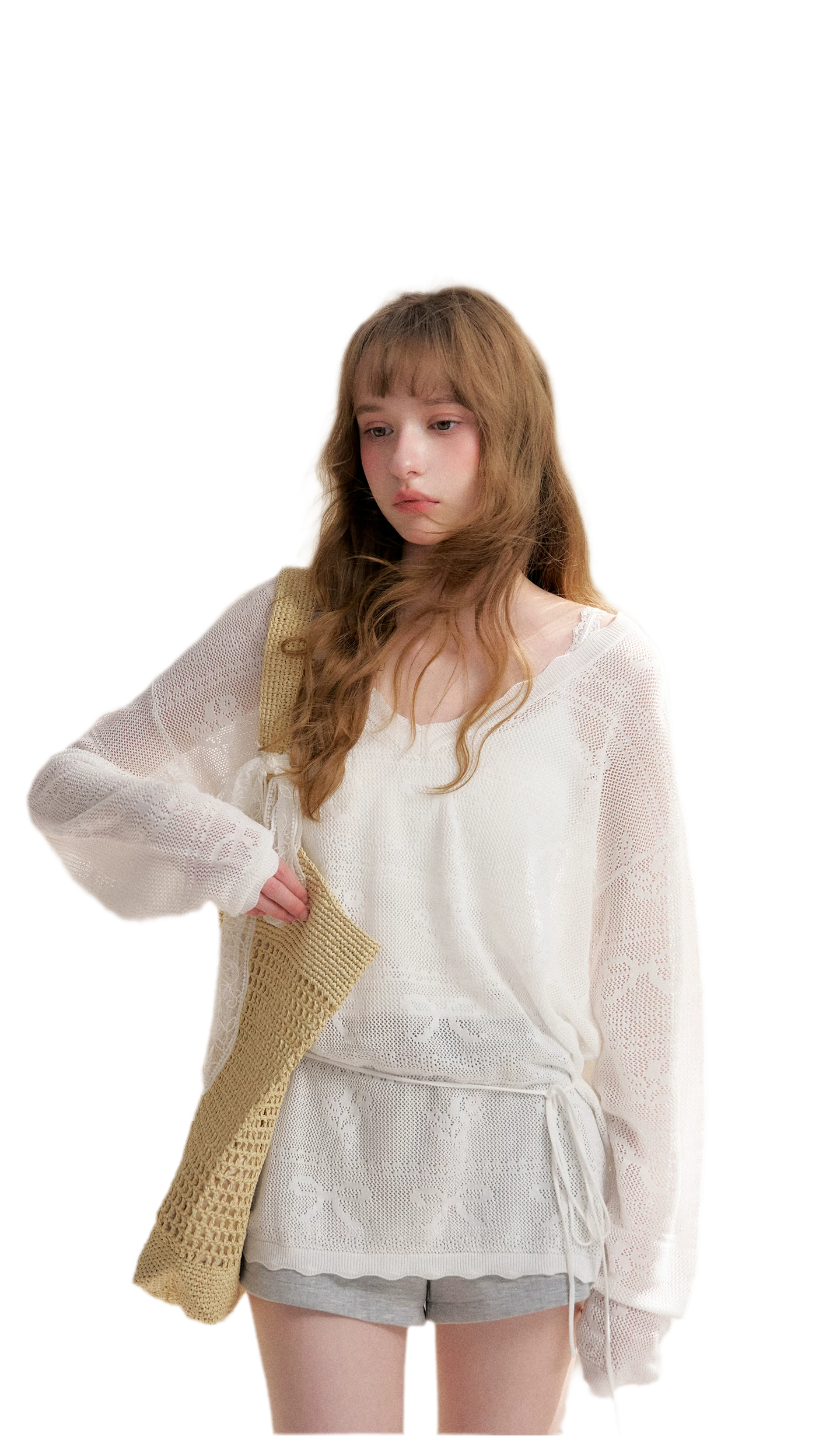 Lyocell Jacquard Cloud Knit