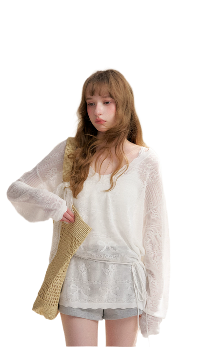 Lyocell Jacquard Cloud Knit