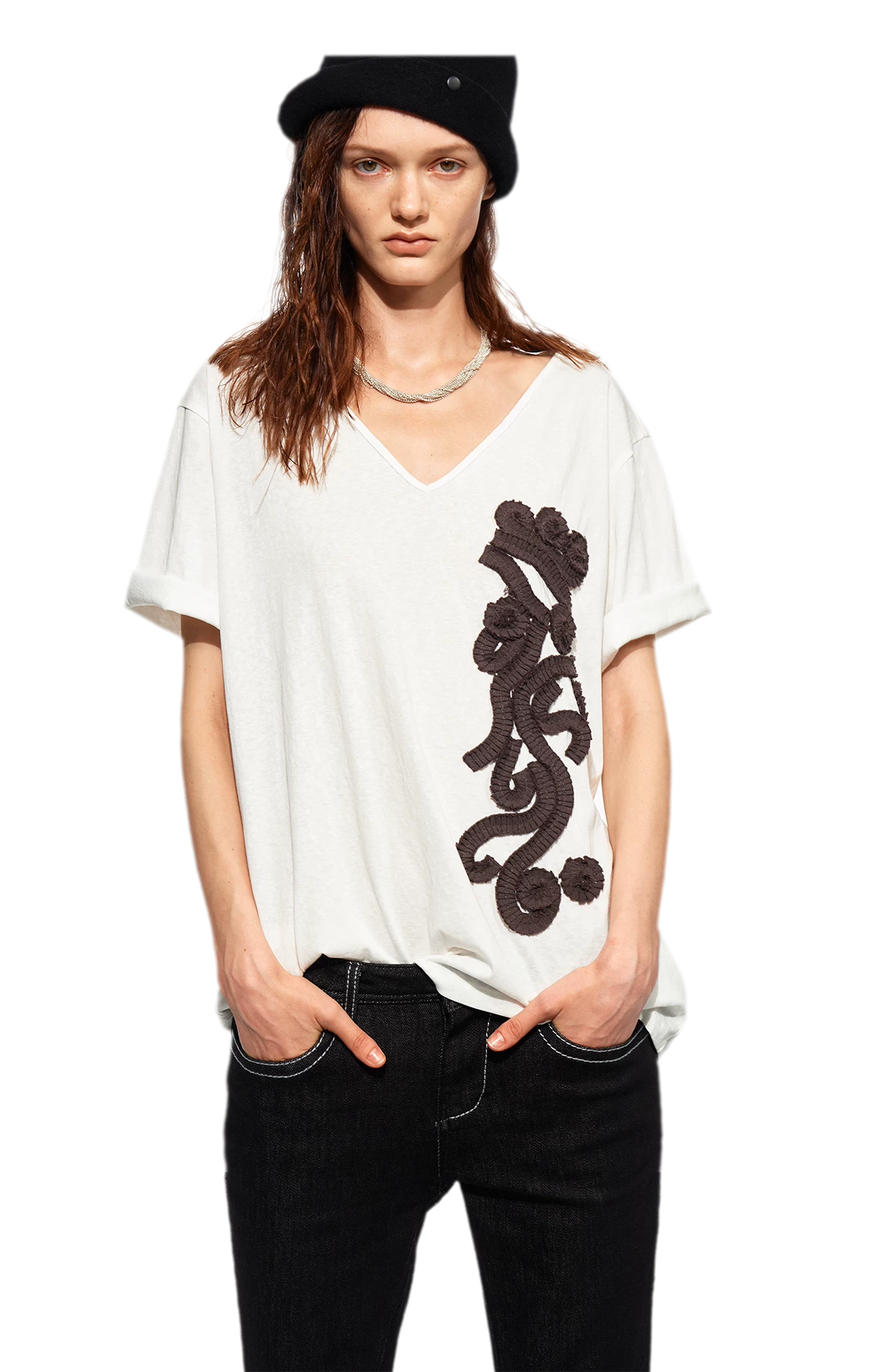 Vintage V-Neck T-Shirt