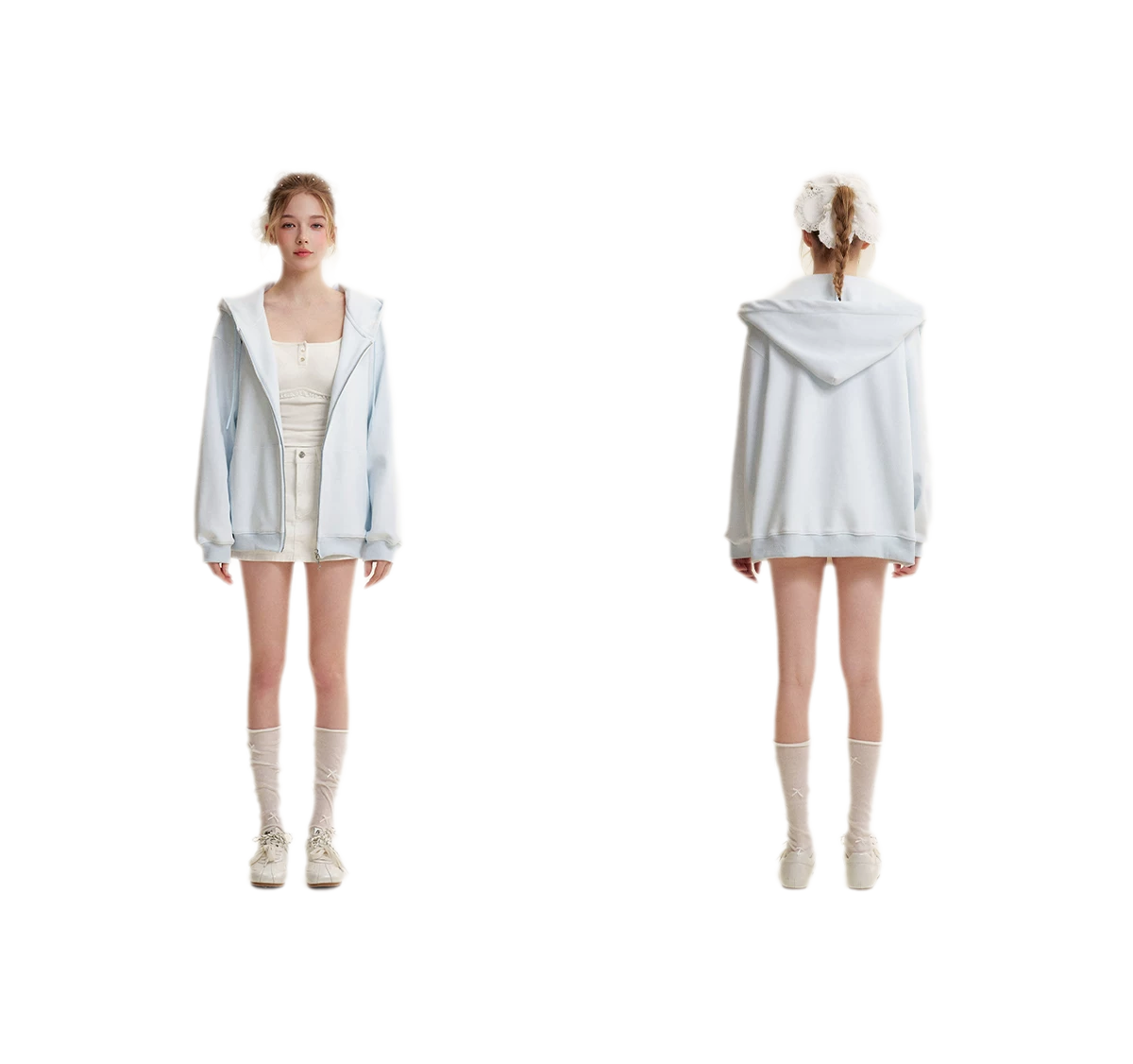 Organic Fleece Hooded Hoodie