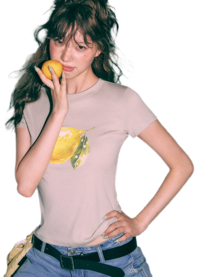 Summer Lemon Graphic Tee