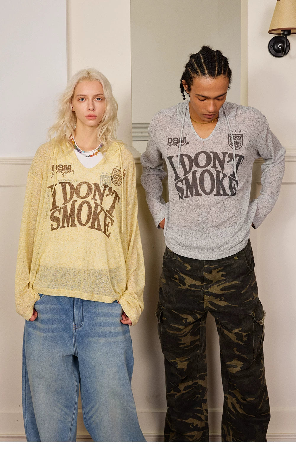 Lightweight Openwork Knit Hoodie