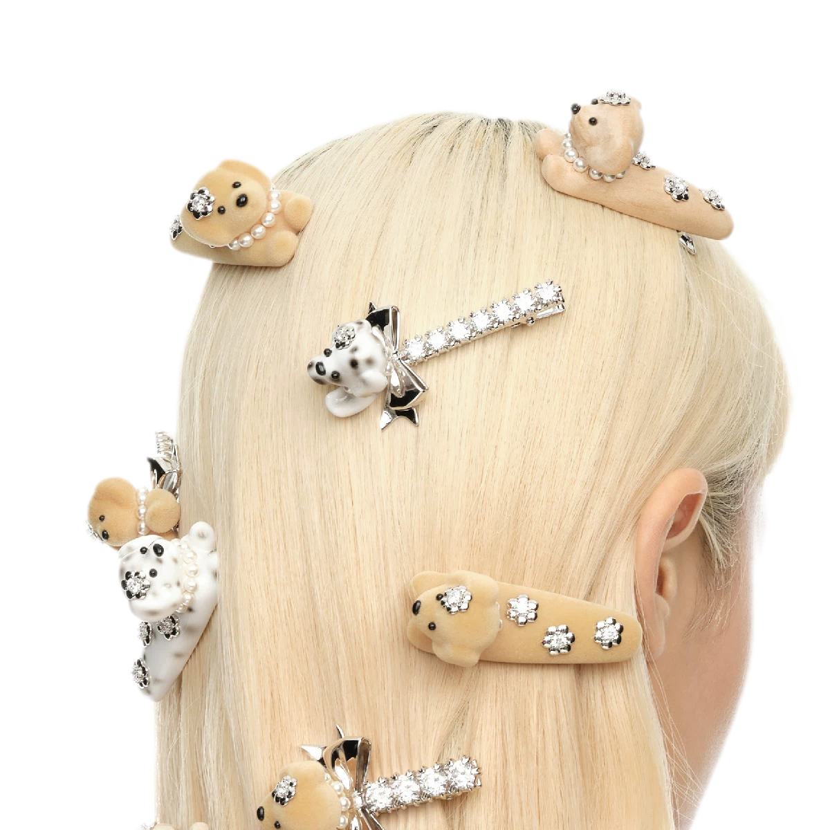 Plush Animal Hair Clip