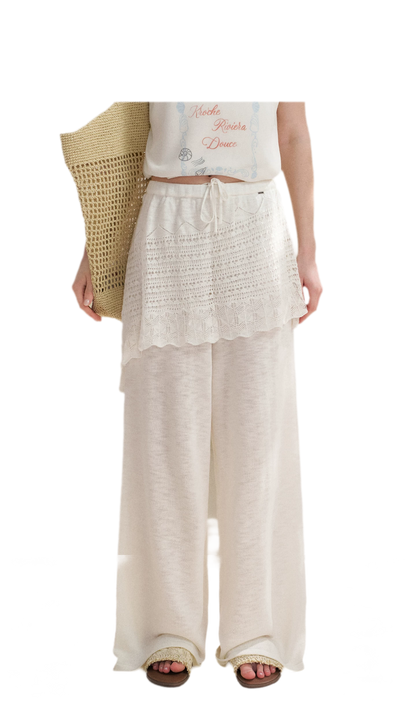 Tencel Linen Knit Pants