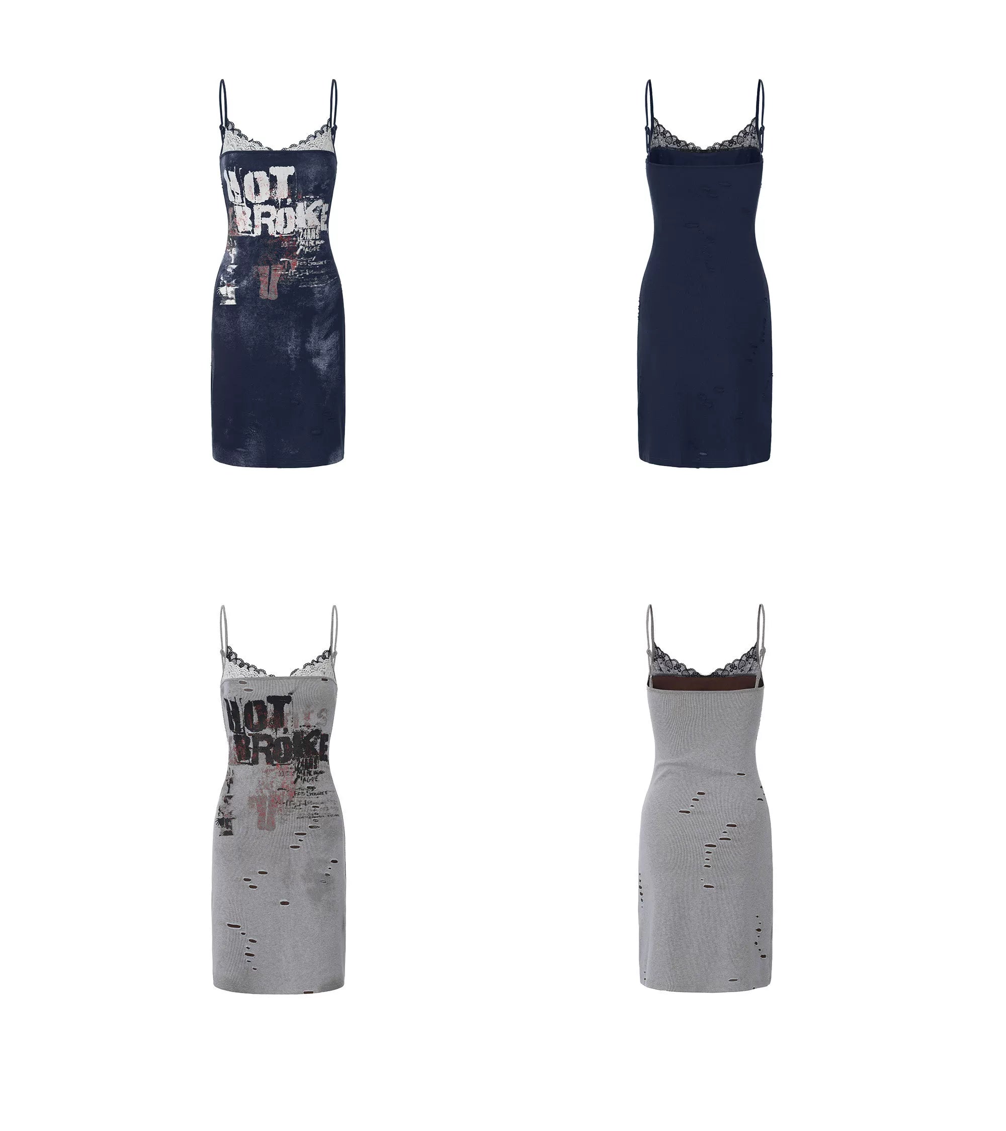 Lace Splicing Sleeveless Dress