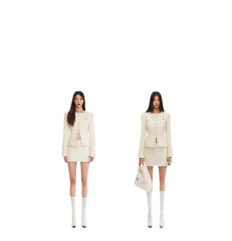White Tweed Jacket