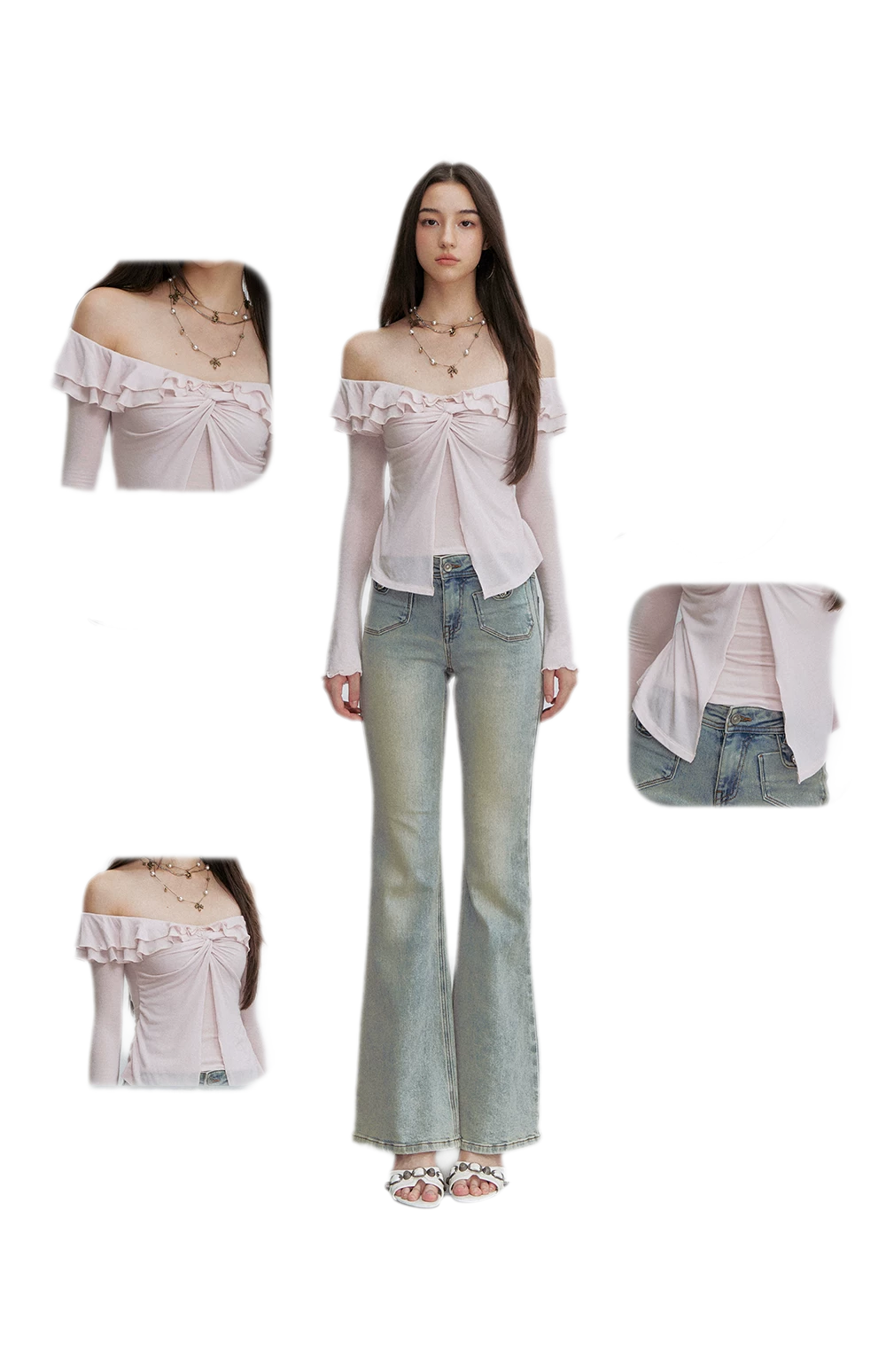 Ruffle Off-Shoulder Top