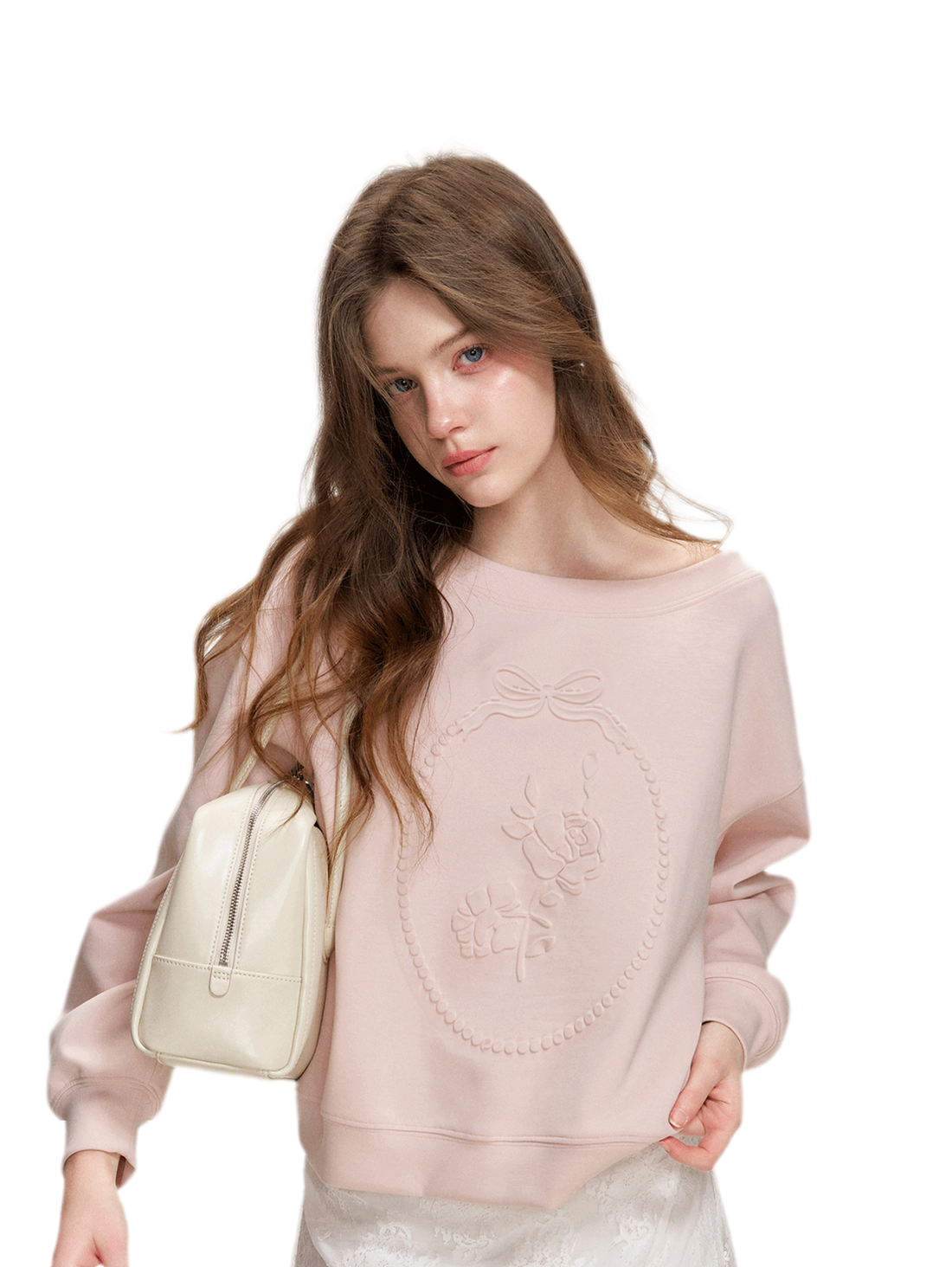 Modal Embossed Sweatshirt