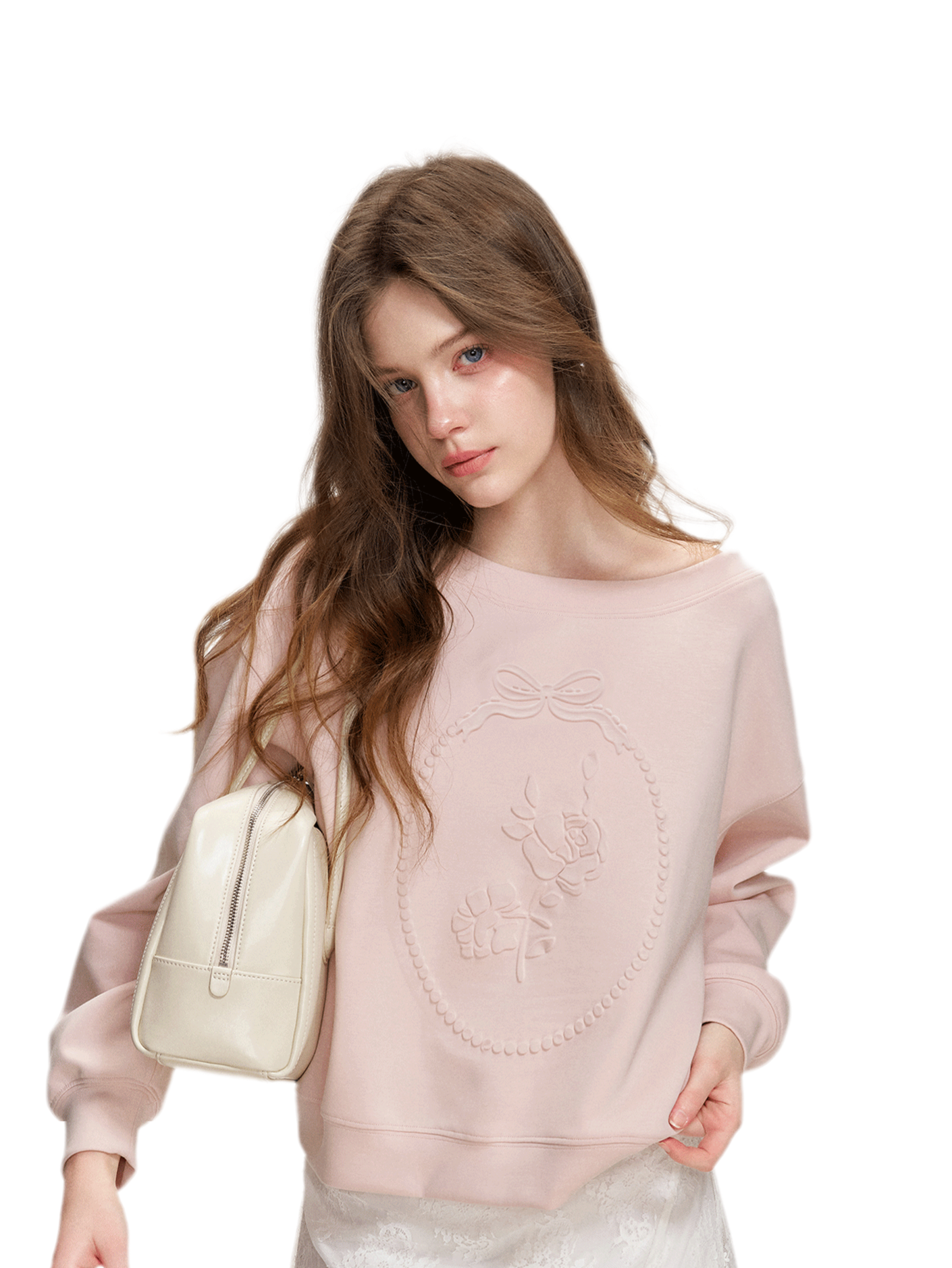 Modal Embossed Sweatshirt