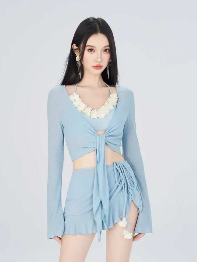 Petal Trim Swim Set