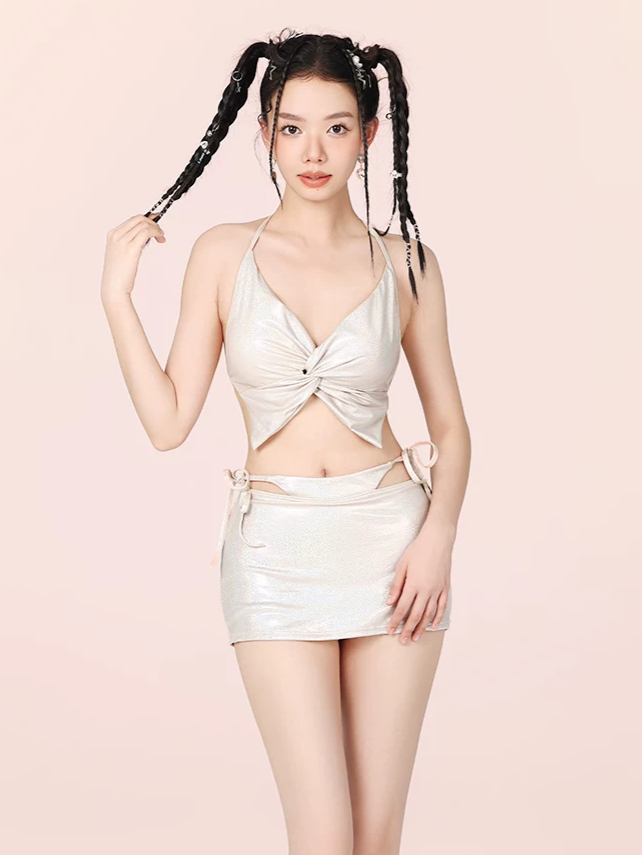 Strappy Cutout Bikini Set