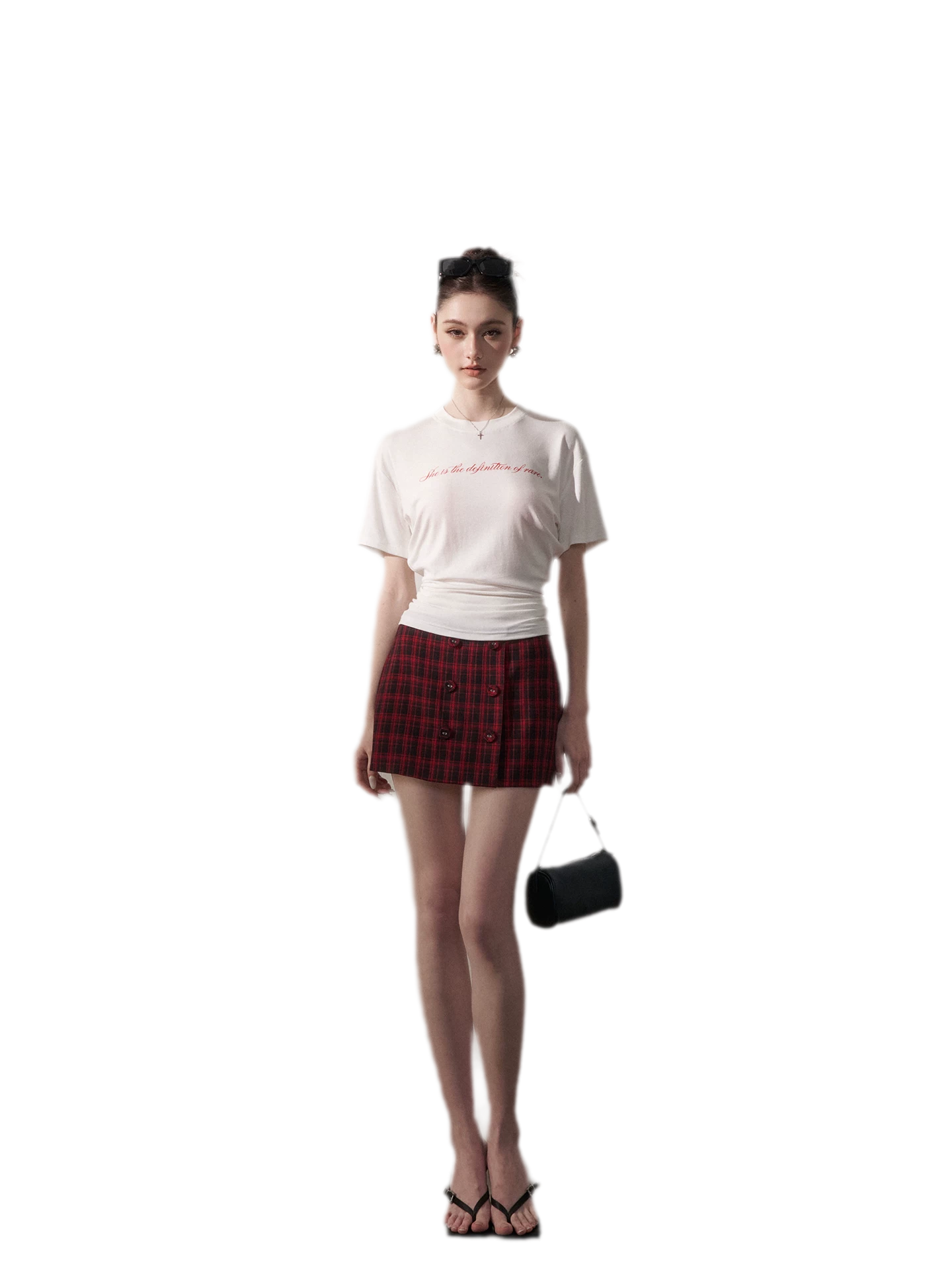 Grid Asymmetrical Cami