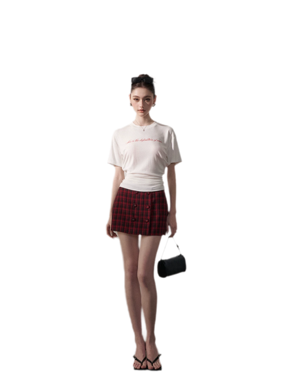 Grid Asymmetrical Cami