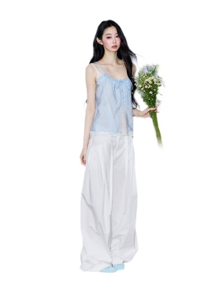 Wide Leg High Waist Pants