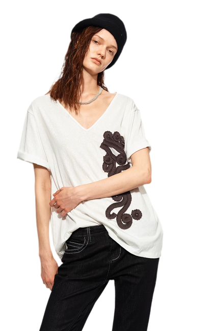 Vintage V-Neck T-Shirt